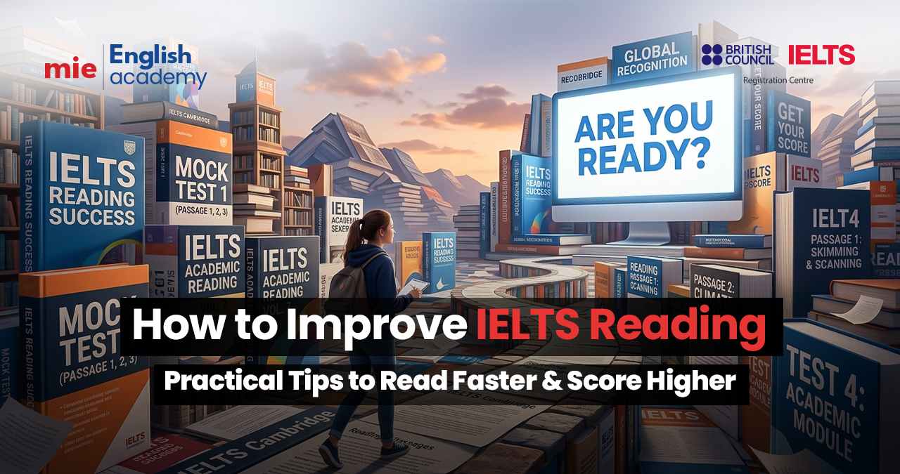 How to Improve IELTS Reading: Read Faster & Score Higher - MIE English ...